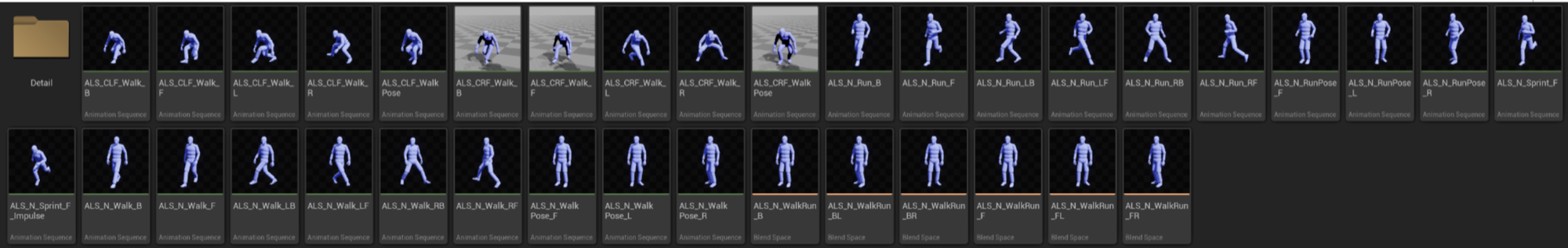 ALS v4 base motions